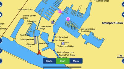 Navionics now has UK canal mapping
