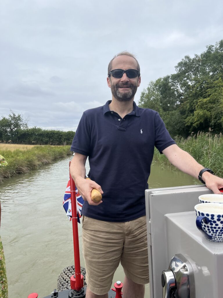 Smithy at the helm